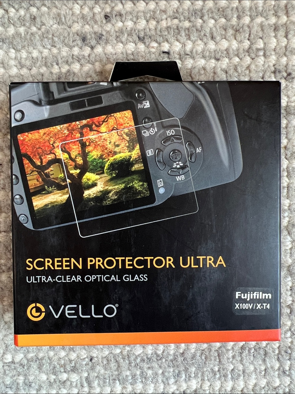 Vello LCD Screen Protector Ultra II for FUJIFILM X100VI or X100V Camera